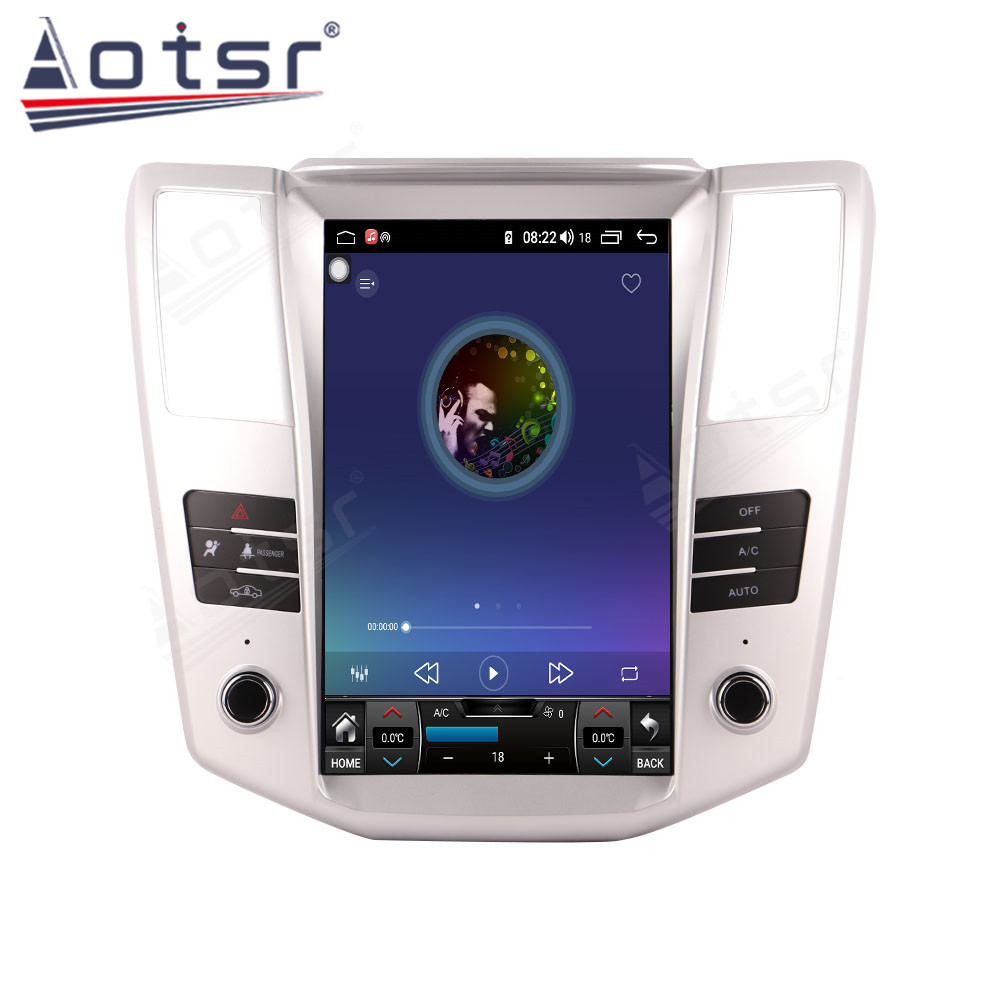 Android 11.0 multimedia player with GPS navigation stereo main unit DSP Carplay 6GB + 128GB suitable for 08-14 Lexus RX330