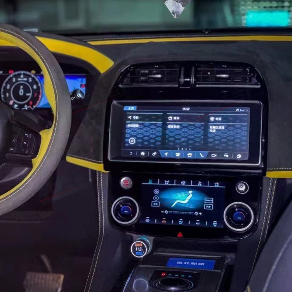 AC Panel Air Conditioner Climate Control For Jaguar F-PACE 2016 2017 2018 2019 2020 Touch Stereo Board LCD Screen Display Headunit-Aotsr official website