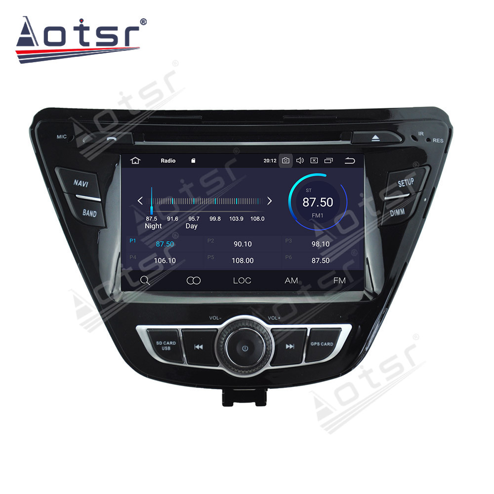 6+128GB Android 11 Auto Stereo For HYUNDAI ELANTRA 2014+ Audio Car Radio DVD Multimedia Player GPS Navigation Head Unit-Aotsr official website
