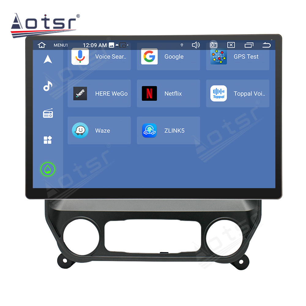 13.3 Inch Android 12 Auto For Chevrolet Silverado 2014-2018 Car Multimedia Player GPS Navigation Auto Radio Stereo Head Unit 