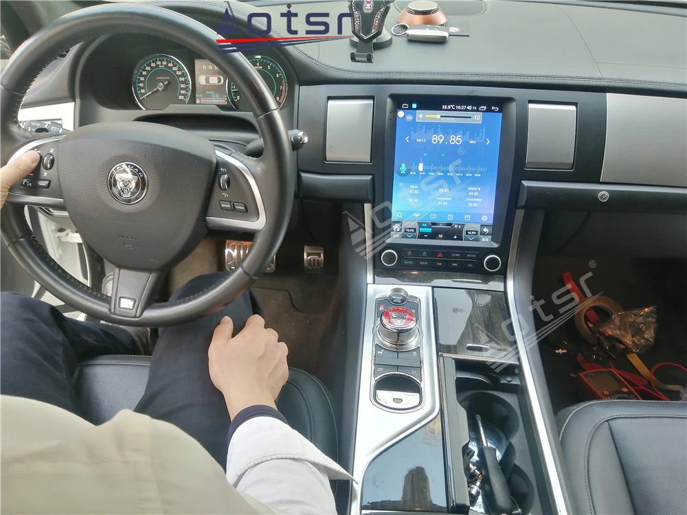Tesla Car Radio For Jaguar XF 2004 2005 - 2015 Android Multimedia DVD GPS Navigation Touch Screen 6GB+128GB Unit Stereo Carplay-Aotsr official website