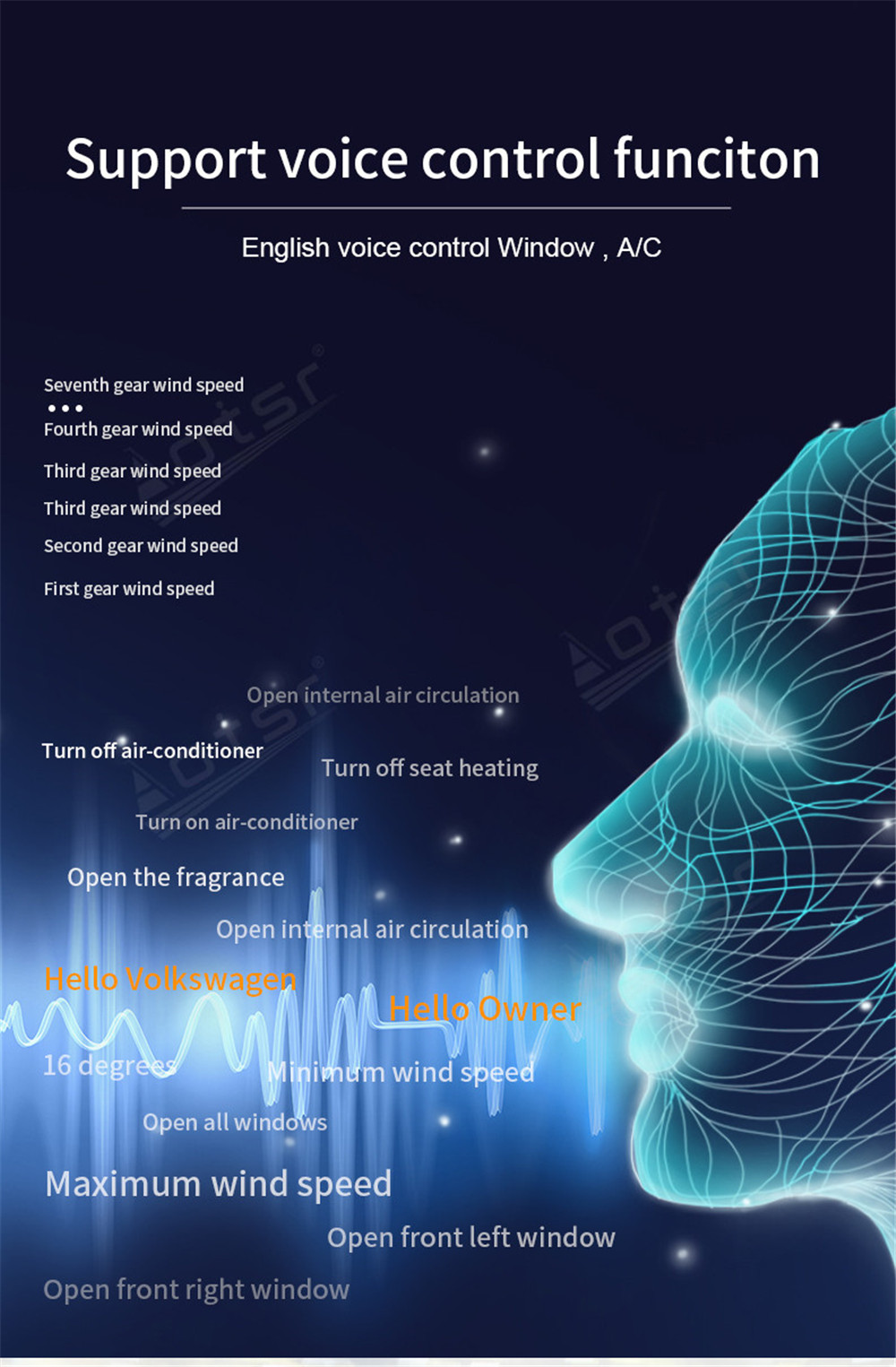 AC Panel Air Conditioner Climate Control For VW Volkswagen Passat/Golf7/Sagitar/Lavida/Magotan B8/Tiguan/Bora Touch Board Screen-Aotsr official website