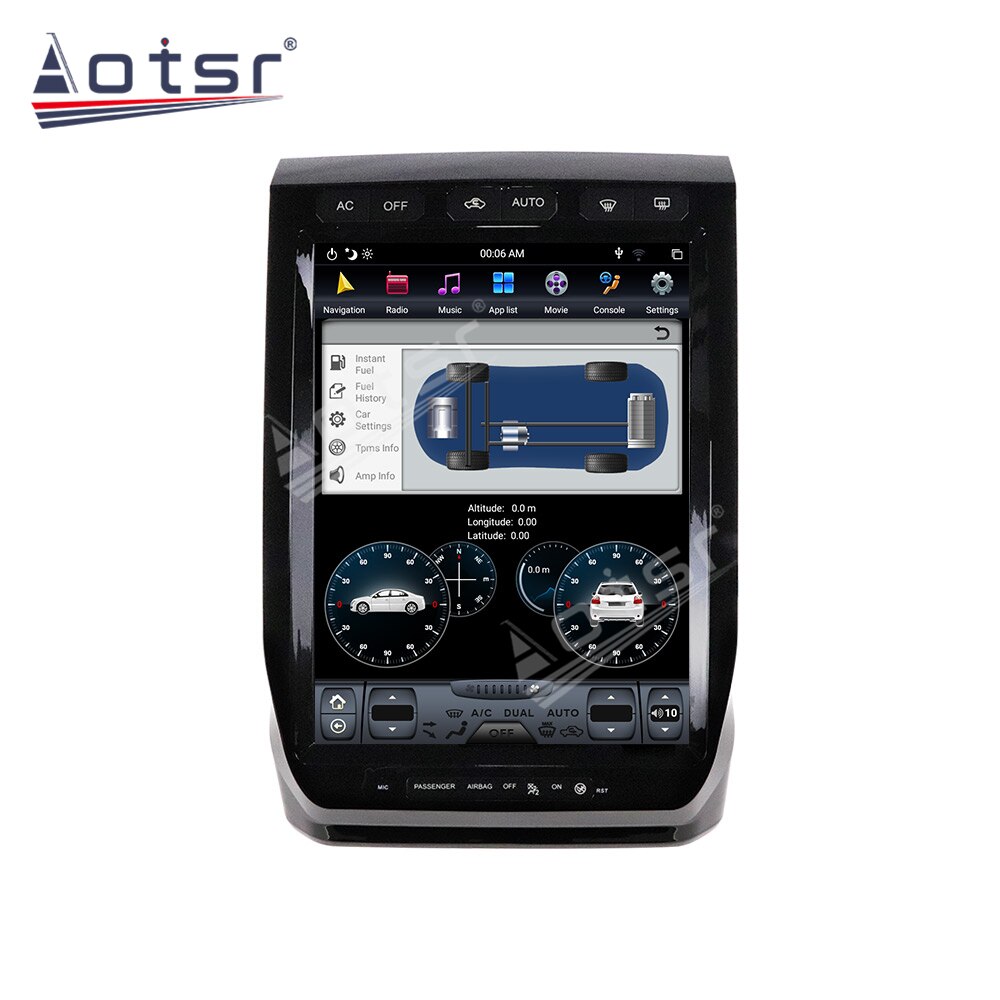 Android 9 128G PX6 Tesla Styel For Ford F150 Raptor Limited 2015-2020 Auto Radio Stereo Car Multimedia Player DVD GPS Navigation-Aotsr official website