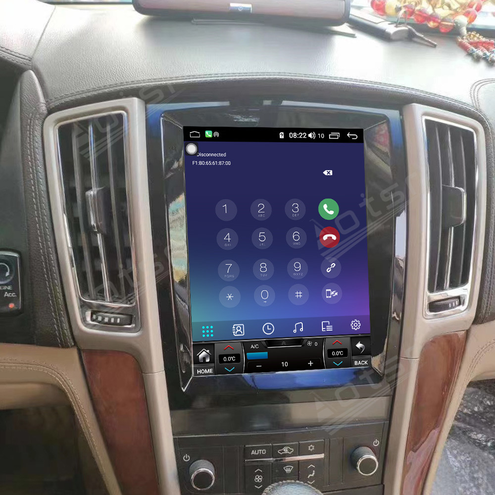 Android 11.0 multimedia player with GPS navigation stereo main unit DSP Carplay 6GB + 128GB suitable for Cadillac SLS-Aotsr official website