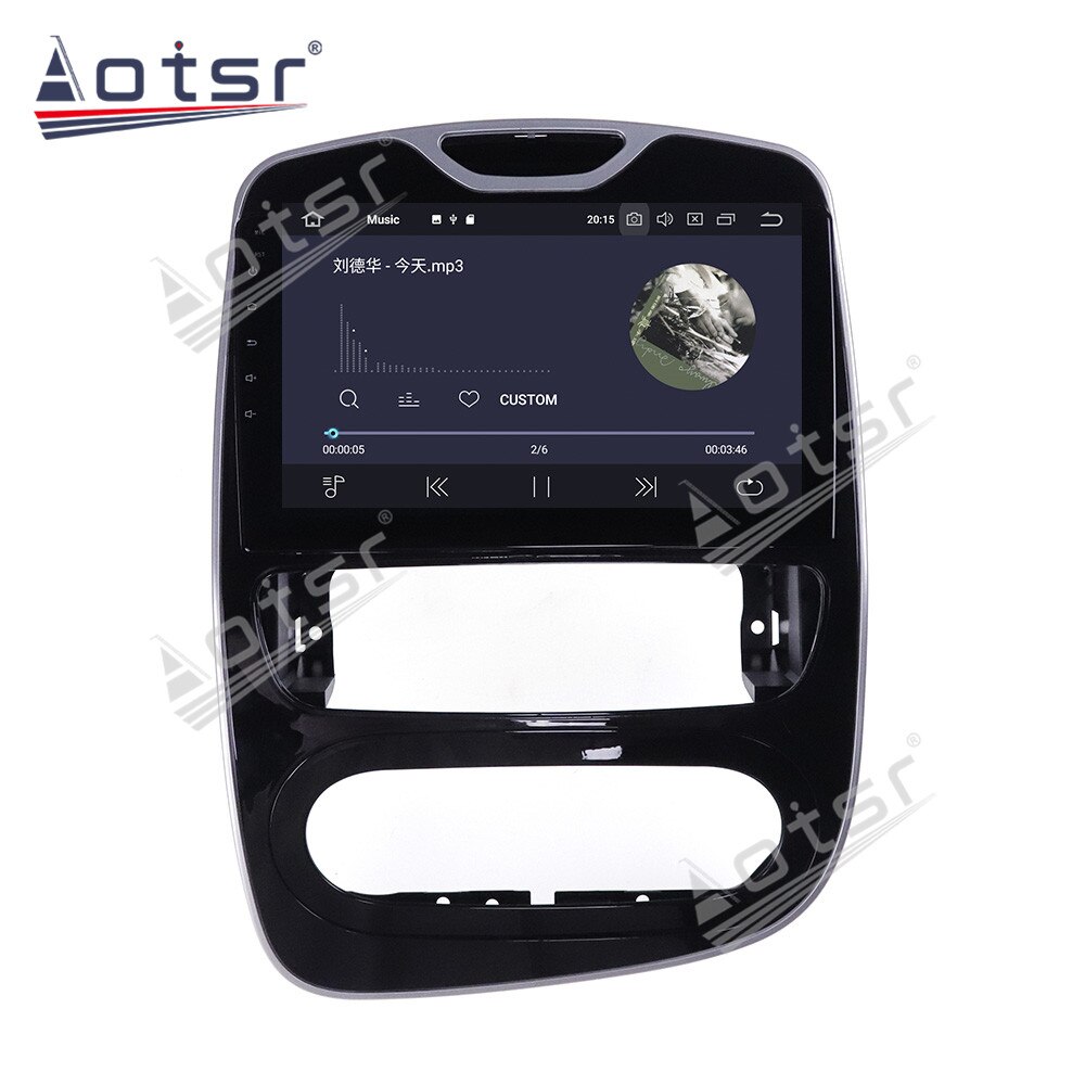 For Renault Clio 2016 - 2018 Touch Screen Android Radio Recorder HD Car Multimedia GPS Navigation 128GB Carplay DVD Video Player-Aotsr official website