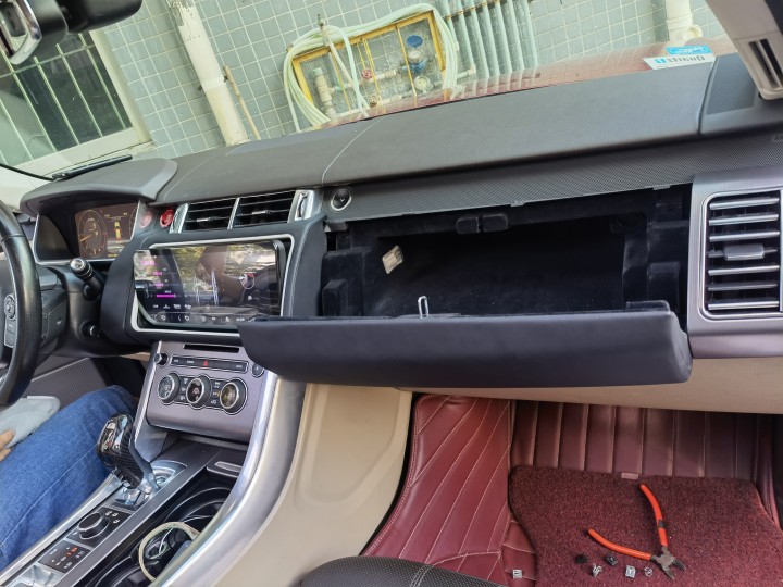 Android 10.0 multimedia player with GPS navigation stereo main unit DSP  6GB + 128GB suitable for 12.3 inch Land Rover sports rotating screen-Aotsr official website