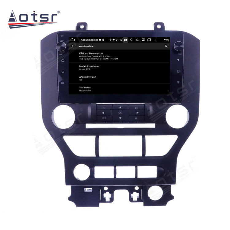 128G Android 10.0 For Ford Mustang 2015-2018 Auto Stereo Audio Car Radio DVD Multimedia Player GPS Navigation Head Unit-Aotsr official website