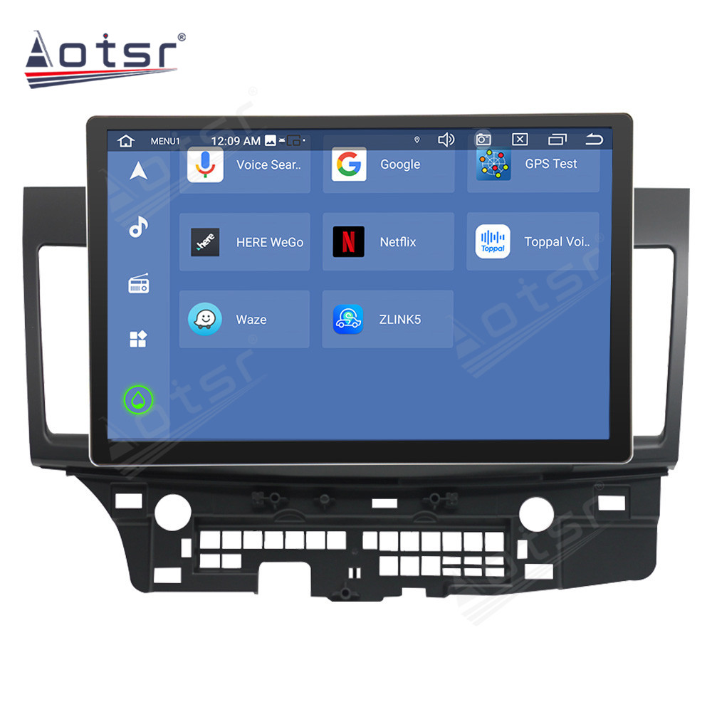 13.3 Inch Android 12 Auto For Mitsubishi Lancer 2007-2015 Car Multimedia Player GPS Navigation Auto Radio Stereo Head Unit 