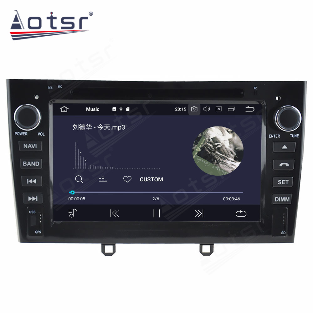 Android 11.0 4GB+128GB Car GPS Navigation Radio Screen Android System For Peugeot 407 2004 - 2010 Head Unit Auto Stereo Player HD-Aotsr official website