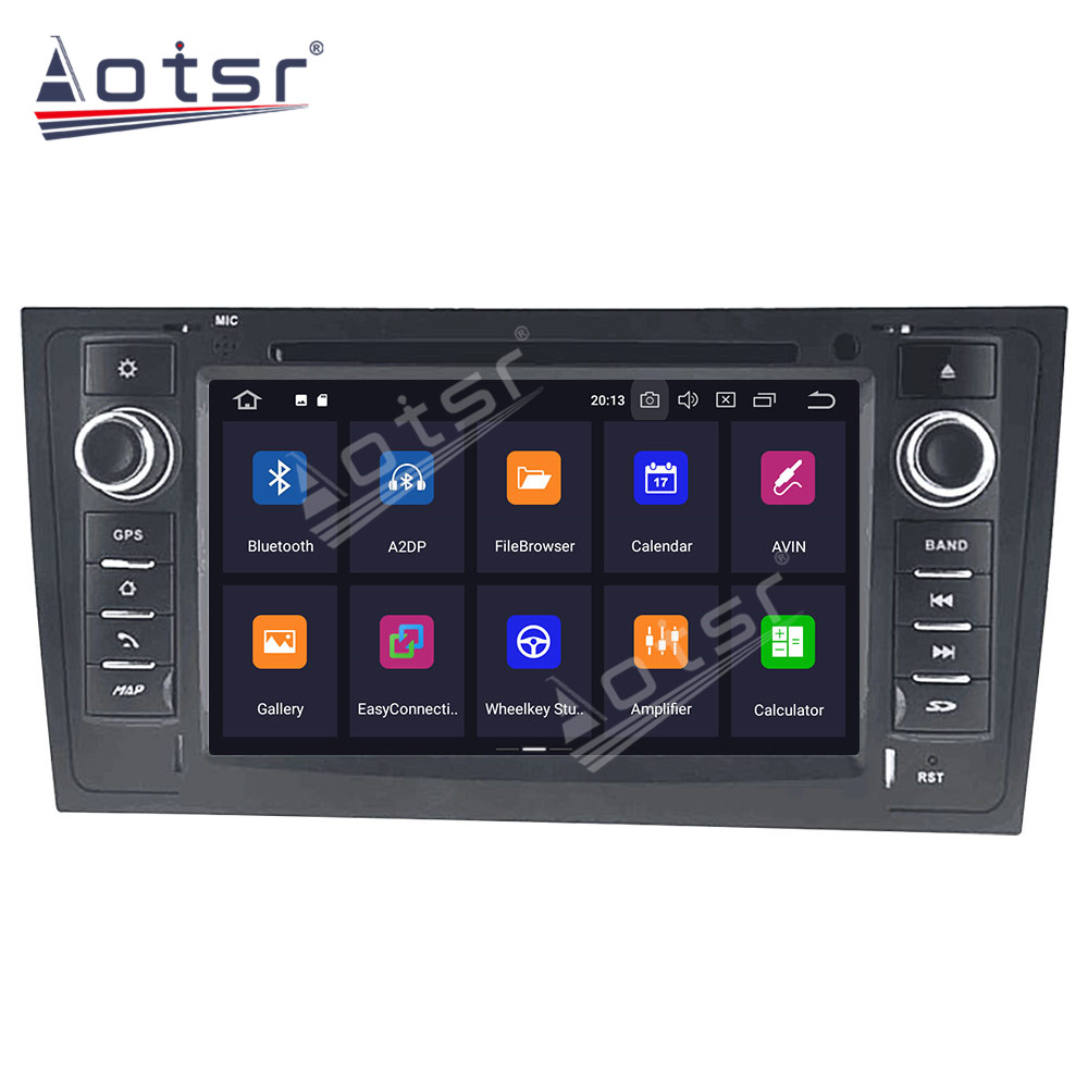 Android 11.0 Multimedia Player 128G with GPS navigation suitable for Audi stereo main unit DSP Carplay suitable for AUDI A6 1997-2004-Aotsr official website
