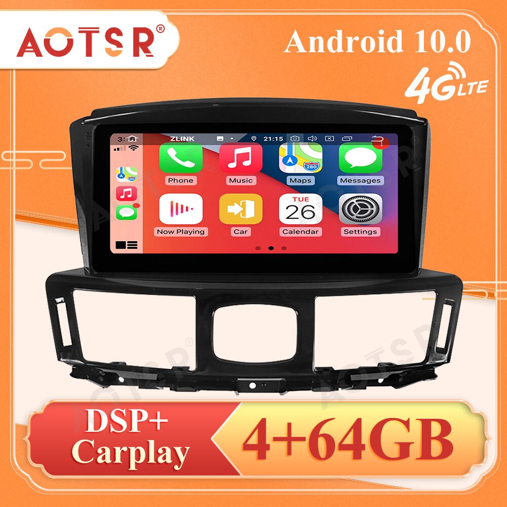 PX6 10.0 For Infiniti Q70L Android Carplay  Stereo Car Radio with Screen Tesla Radio Player Car GPS Navigation Head Unit CARPLAY