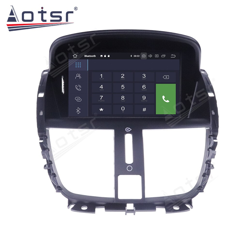 Car Radio Screen For Peugeot 207 Android Multimedia Player Carplay 2008 2009 2010 - 2014 GPS Navigation Auto Stereo Audio Unit-Aotsr official website