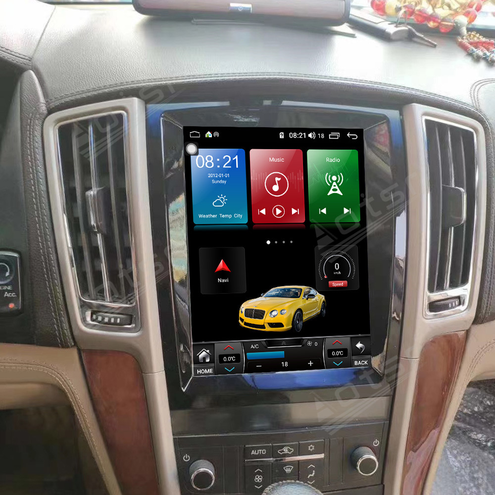 Android 11.0 multimedia player with GPS navigation stereo main unit DSP Carplay 6GB + 128GB suitable for Cadillac SLS-Aotsr official website