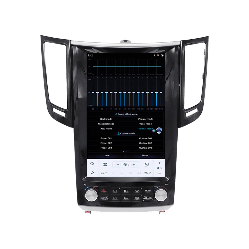 For Infiniti FX35 2009 2010 2011 2012 2013 Car Radio Multimedia Player GPS Navigation Android 128G Vertical Screen  Tesla Style Head Unit-Aotsr official website