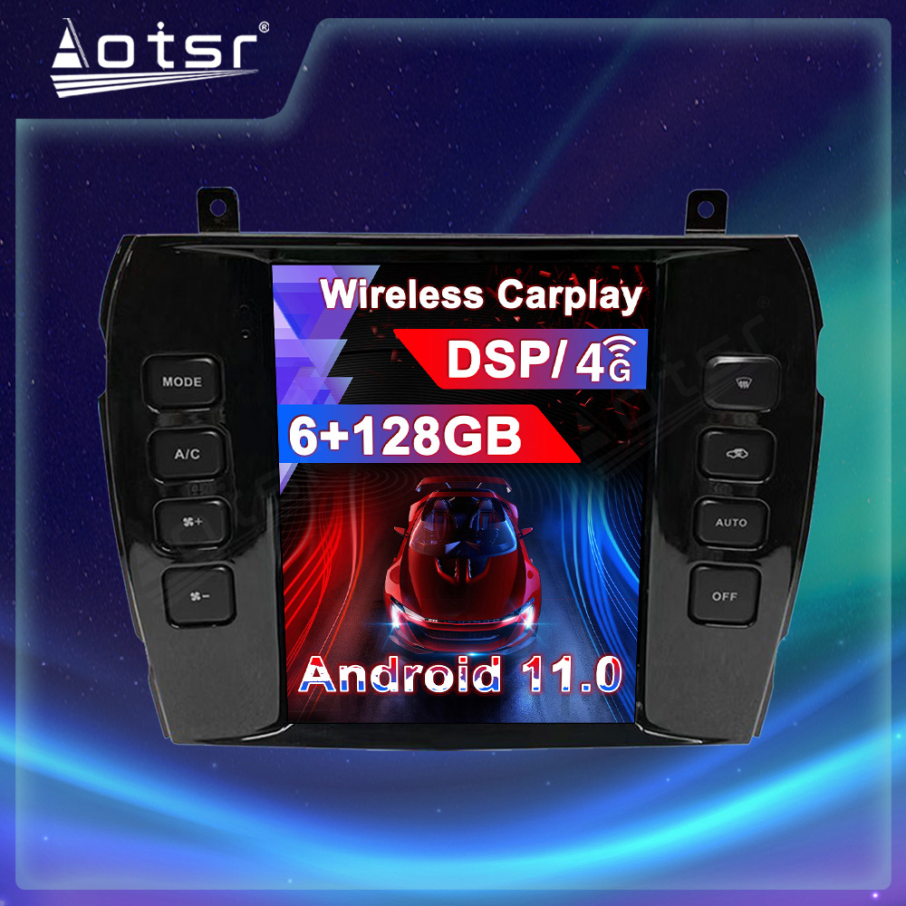 Android 11.0 multimedia player with GPS navigation stereo main unit DSP Carplay 6GB + 128GB suitable for Jaguar XJ 04-08-Aotsr official website