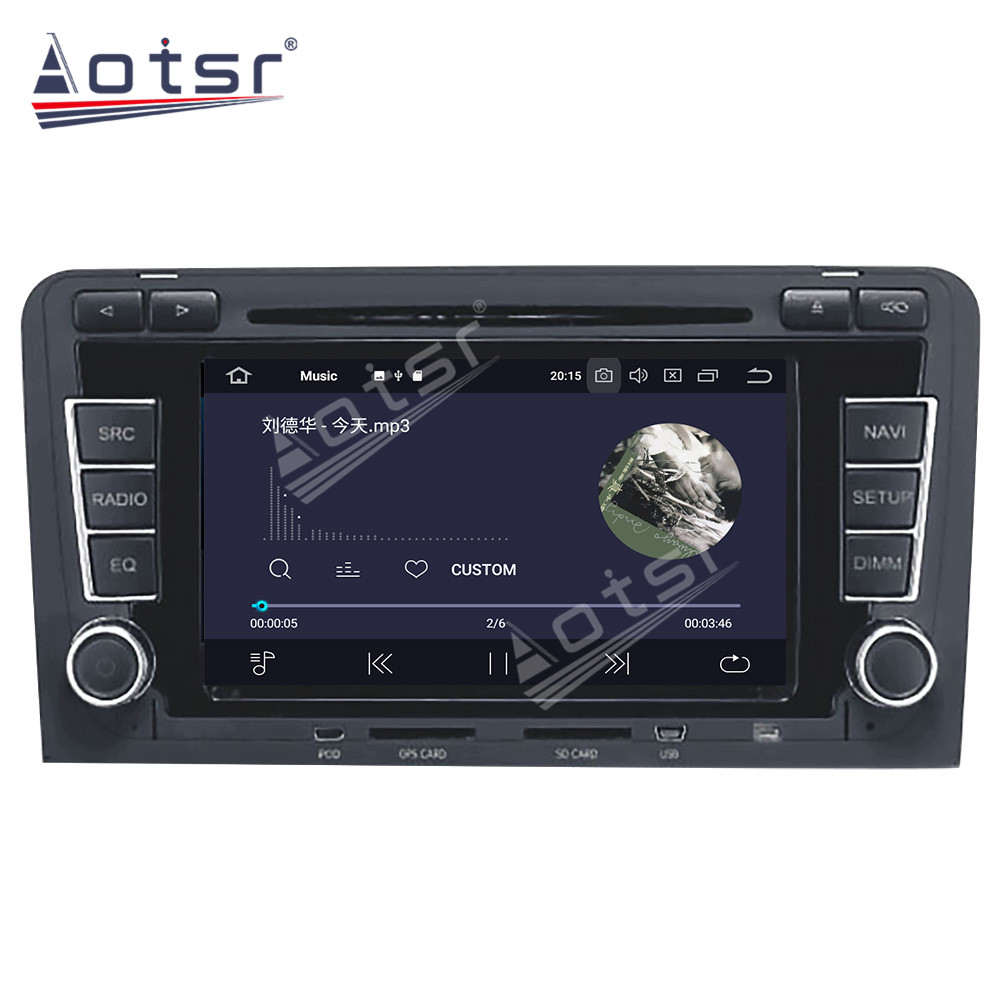 For AUDI A3 2003-2013 Android 11.0 Multimedia Player 128G with GPS navigation suitable for Audi stereo main unit DSP Carplay -Aotsr official website