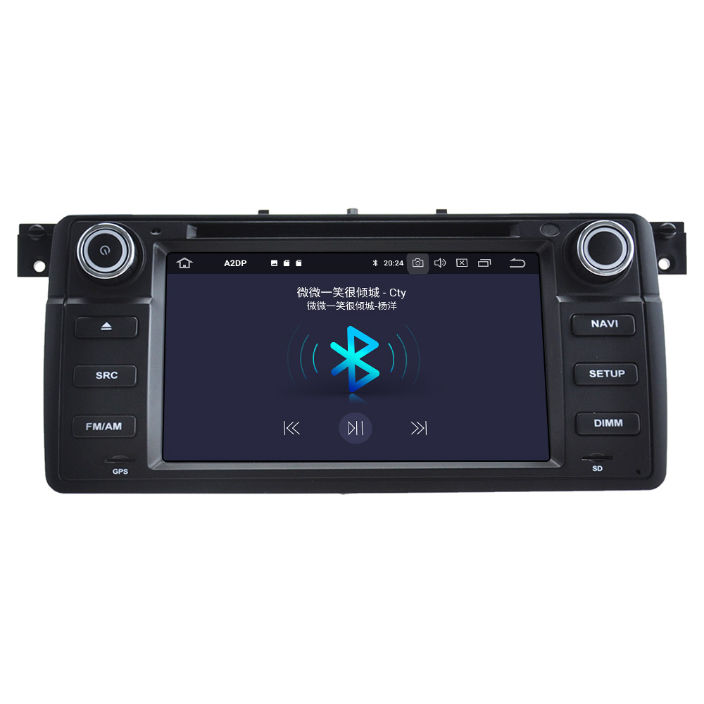 Android 11.0  Multimedia Player 128G For BMW E46 with GPS navigation suitable for BMW stereo main unit DSP Carplay -Aotsr official website