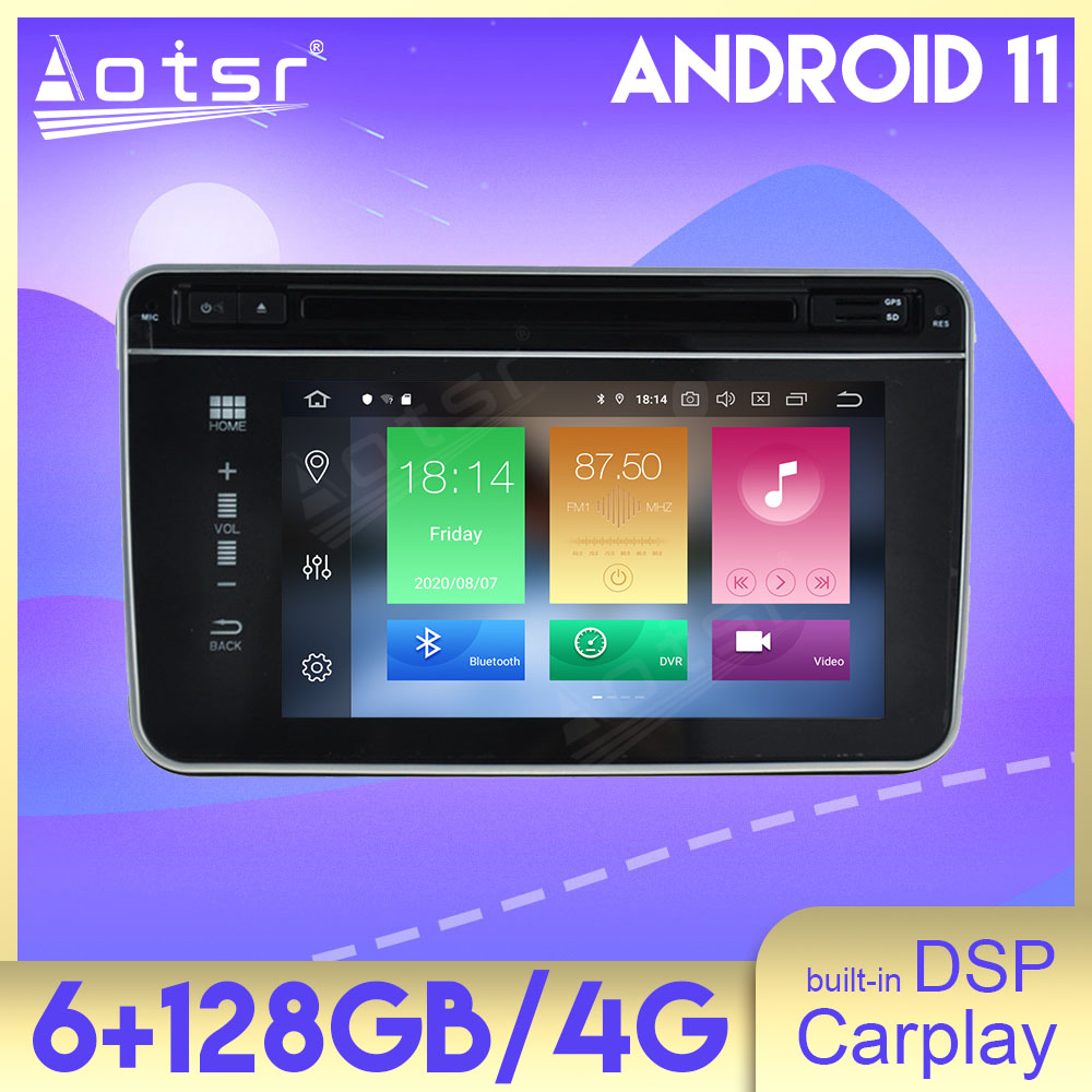 6GB 128GB Carplay Car Radio Screen For VW Passat B6 Volkswagen Jeta Touran Android GPS Navigation Radio Tape Recorder Multimedia Autoradio Headunit