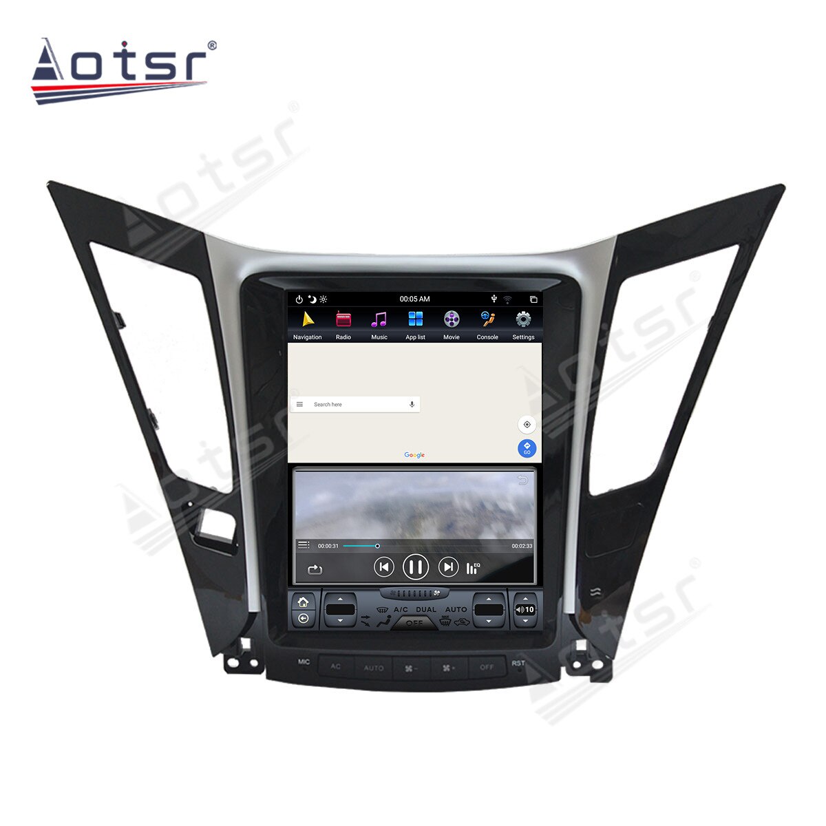 Android 9.0 128G PX6 Tesla Styel Screen For Hyundai Sonata 8 2012 - 2014 Auto Radio Stereo Car Multimedia Player GPS Navigation-Aotsr official website