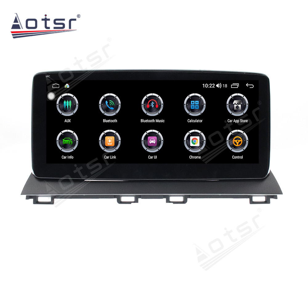 Android 10.0 multimedia player with GPS navigation stereo main unit DSP  8GB + 128GB suitable for MAZDA 3 2013-2019-Aotsr official website