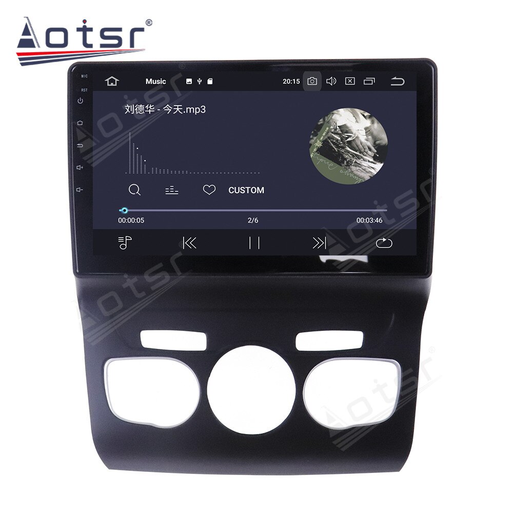 Android 10.0 4GB+64GB PX6 Android Screen Car GPS Navigation For Citroen C4 2010-2016 Car Radio Multimedia Auto Stereo Head Unit-Aotsr official website