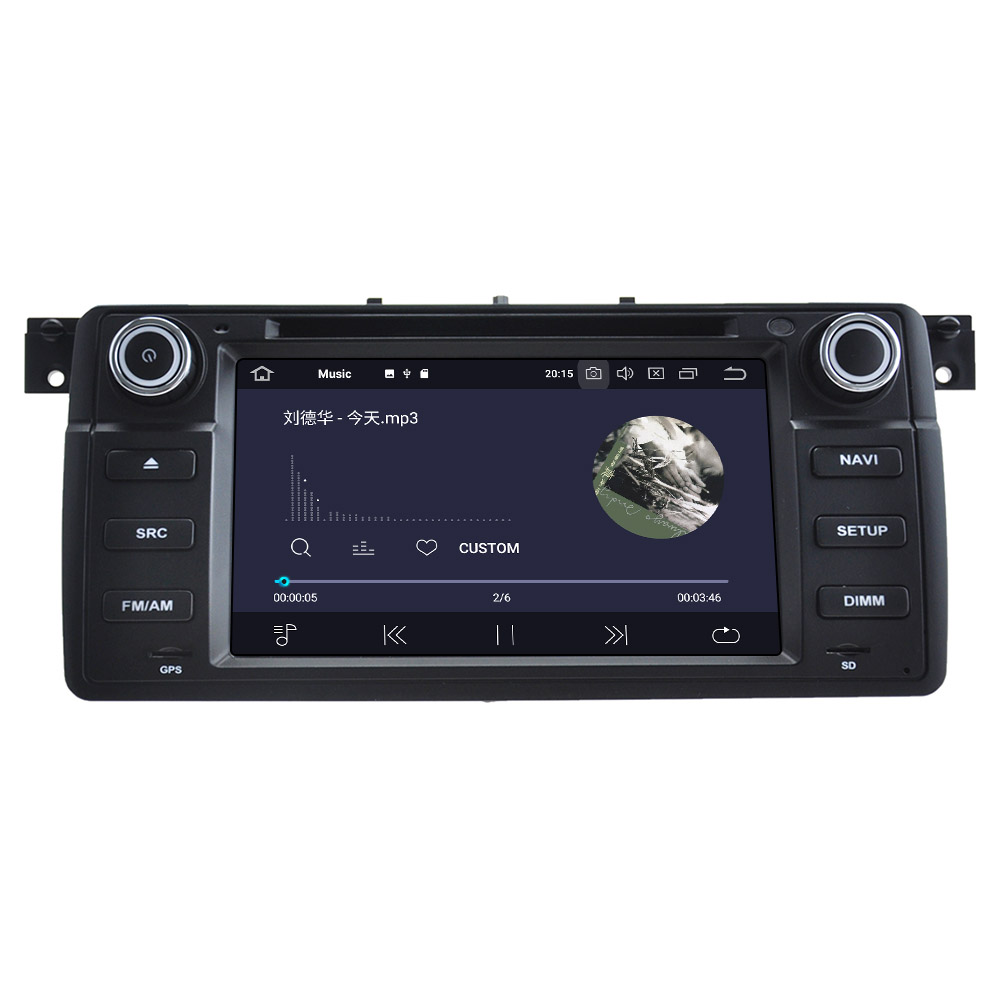 Android 11.0  Multimedia Player 128G For BMW E46 with GPS navigation suitable for BMW stereo main unit DSP Carplay -Aotsr official website