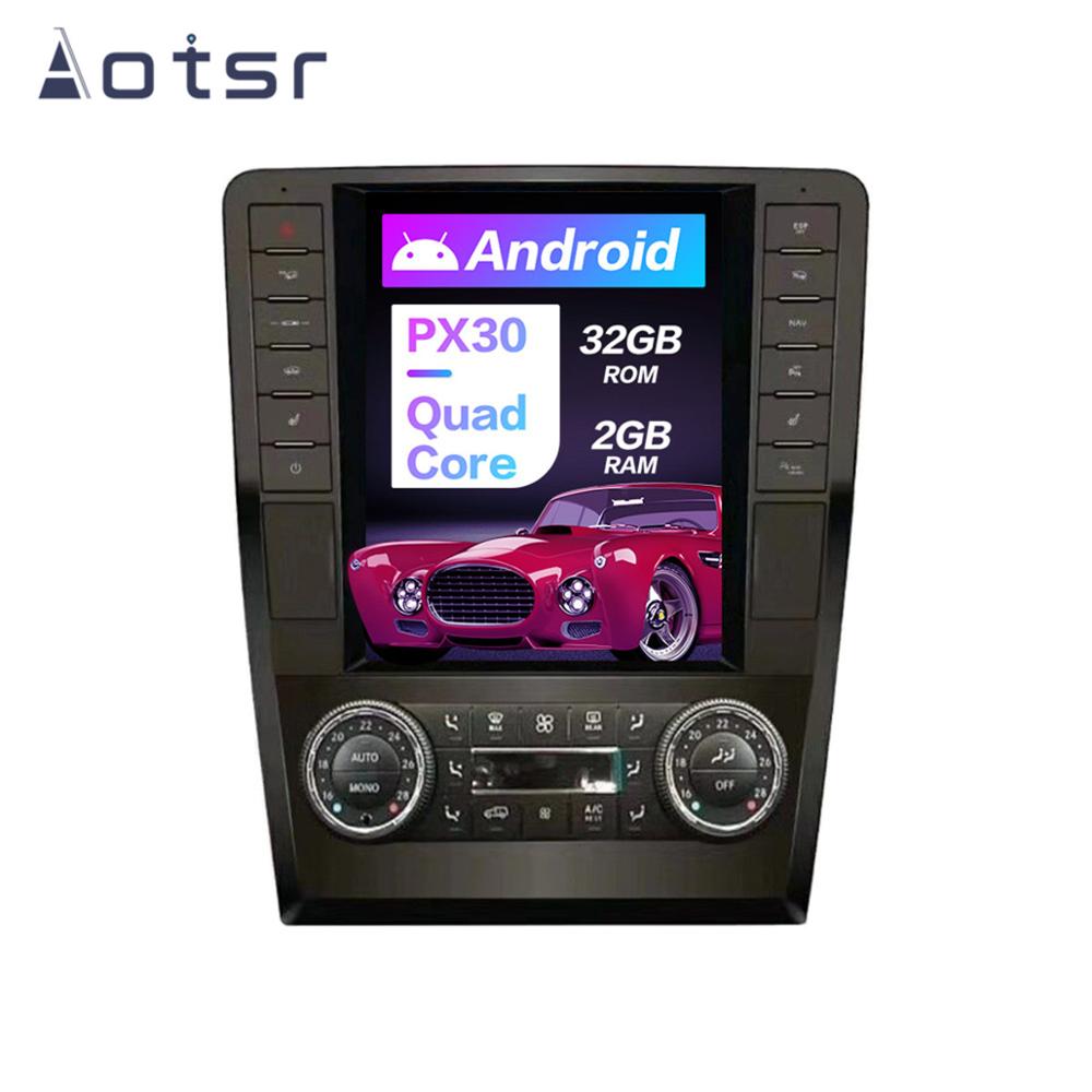Android Vertical Tesla Car Multimedia Player GPS For Mercedes Benz ML W164 W300 ML350 ML450 ML500 GL X164 G320 GL350 GL450 GL500-Aotsr official website