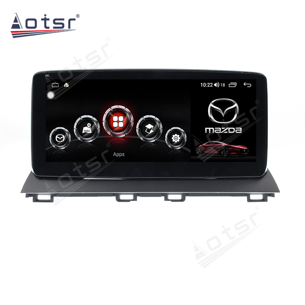 Android 10.0 multimedia player with GPS navigation stereo main unit DSP  8GB + 128GB suitable for MAZDA 3 2013-2019-Aotsr official website