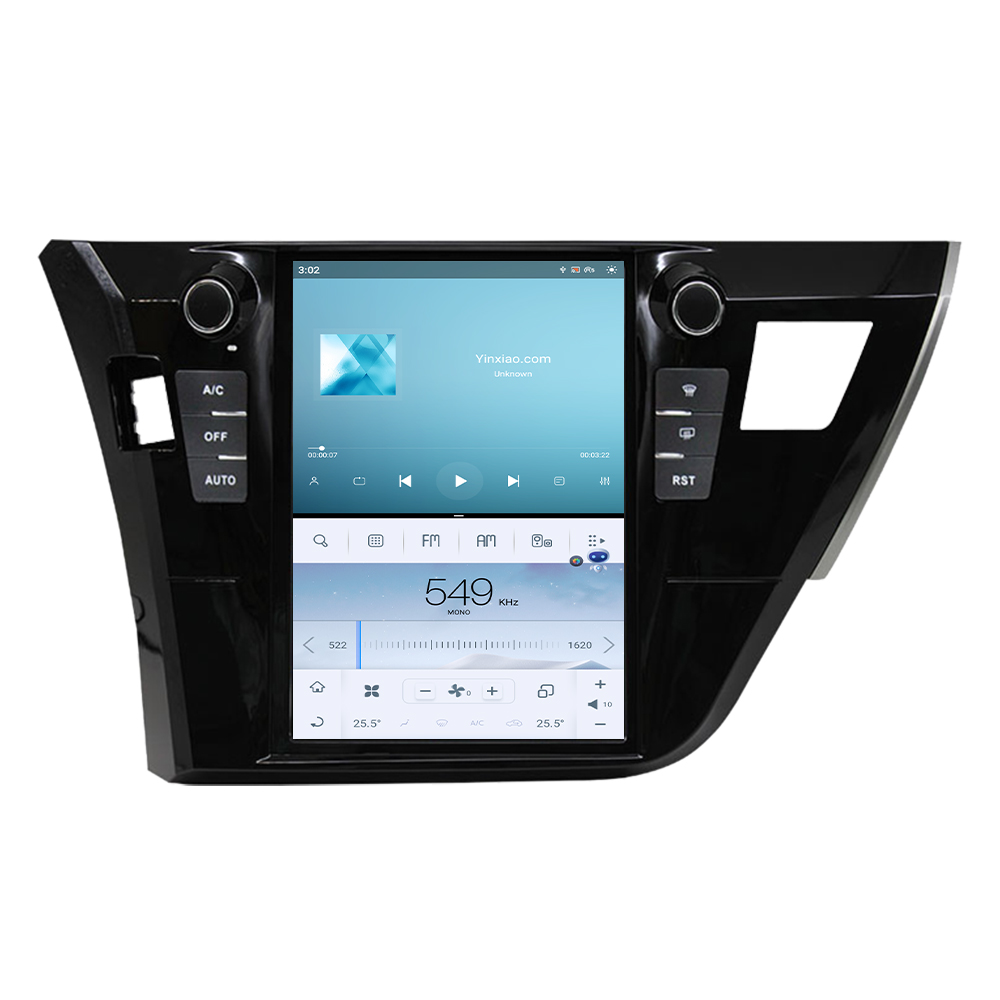 256G Android 11 For Toyota Corolla 2014-2016 Tesla  Screen Car Radio GPS Navigation Multimedia Player Head Unit-Aotsr official website
