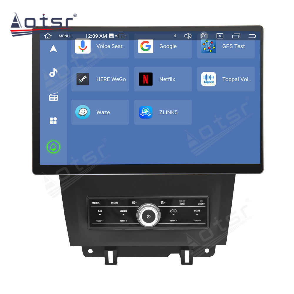 13.3 Inch Android 12 Auto For FORD Mustang 2010-2014 Car Multimedia Player GPS Navigation Auto Radio Stereo Head Unit 