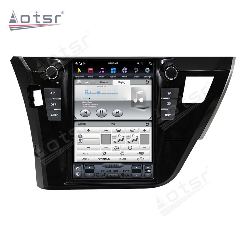 Carplay For Toyota Corolla 2014 2015 2016 Android Radio Multimedia Car Cassette Recorder Stereo Player Tesla GPS Navi Head Unit-Aotsr official website