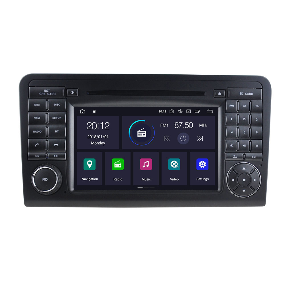 AOTSR Car Radio Auto Android 11 For Mercedes Benz ML CLASS W164 ML300 ML350 2005-2012 GPS Navi Multimedia Player-Aotsr official website