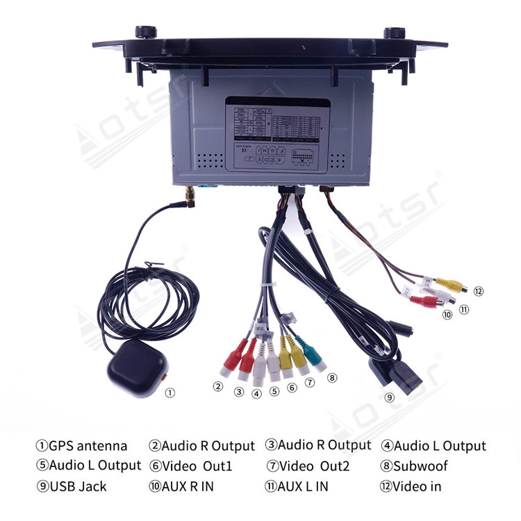 128G Android 10.0 For Ford Mustang 2015-2018 Auto Stereo Audio Car Radio DVD Multimedia Player GPS Navigation Head Unit-Aotsr official website