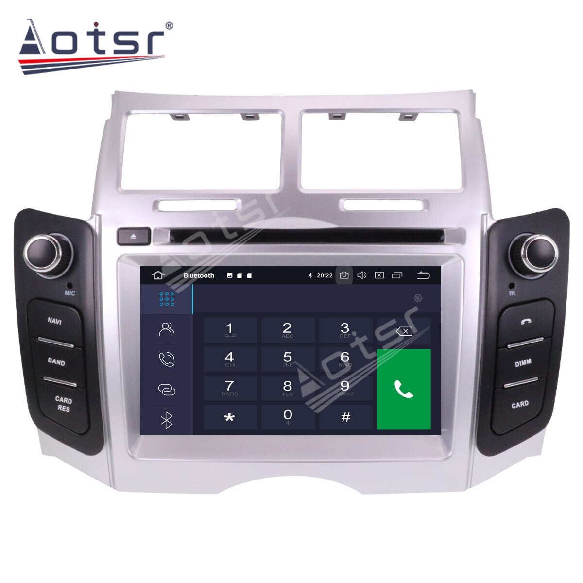 Android 10.0 PX6 4GB+64GB DSP Car DVD Player Multimedia Player for Toyota Yaris 2005-2011 Auto Stereo GPS Navigation Head Unit-Aotsr official website