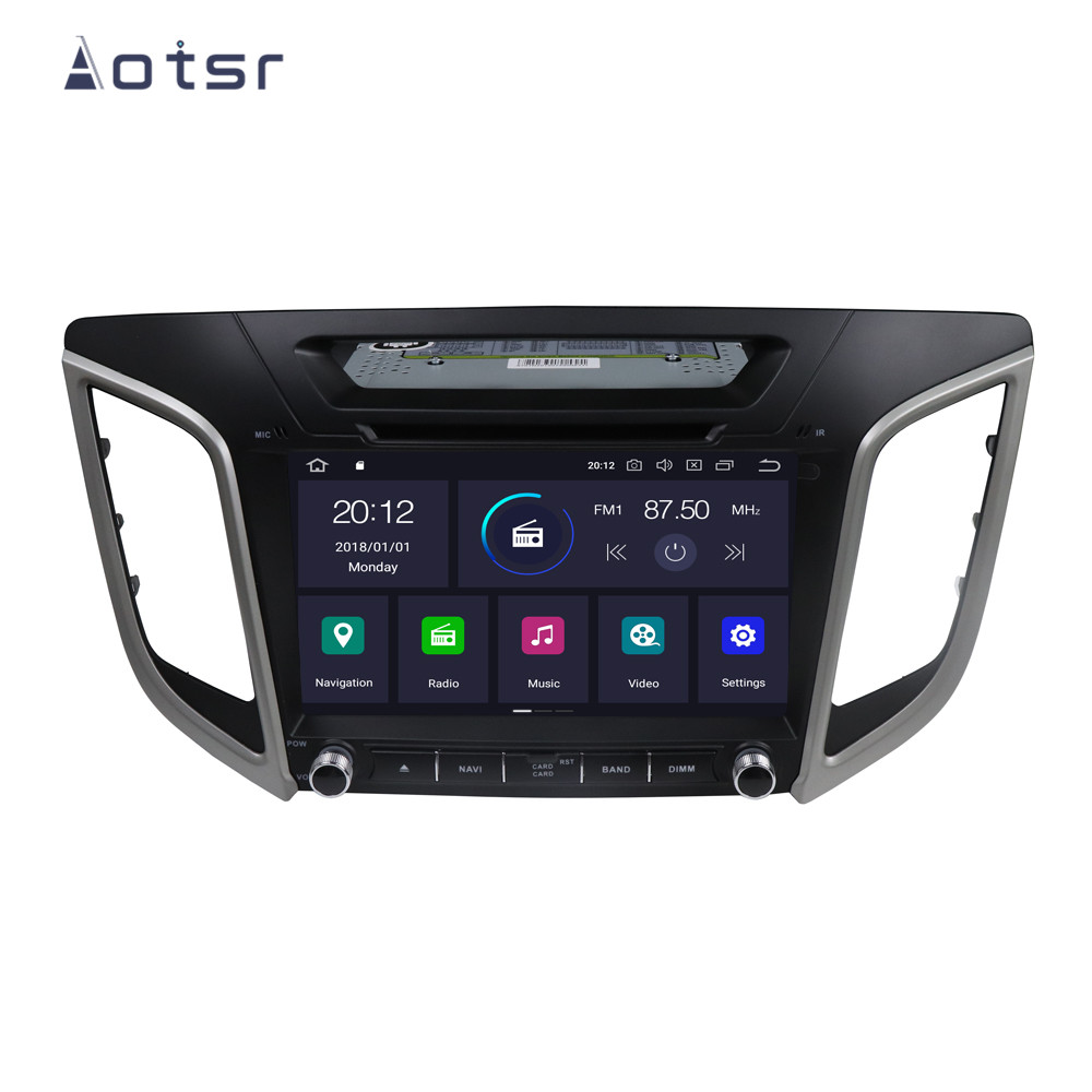 128G For Hyundai CRETA IX25 2014 2015 2016 - 2019 Car Stereo Multimedia Player Android GPS Navi Audio Radio Carplay Head Unit-Aotsr official website
