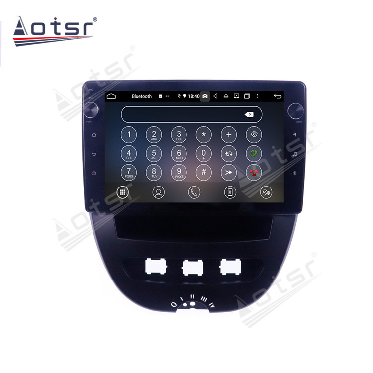 10 Inch Android 10.0 Auto Stereo For Peugeot 107 Toyota Aygo Citroen C1 2005-2014 Audio Car Radio DVD Multimedia Player GPS Navigation Head Unit-Aotsr official website