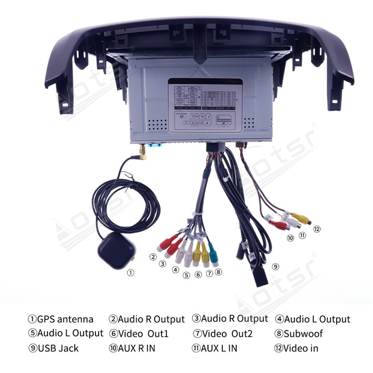 9 Inch Android 10.0 Auto Stereo For Chevrolet Aveo 2011-2015 Audio Car Radio DVD Multimedia Player GPS Navigation Head Unit-Aotsr official website