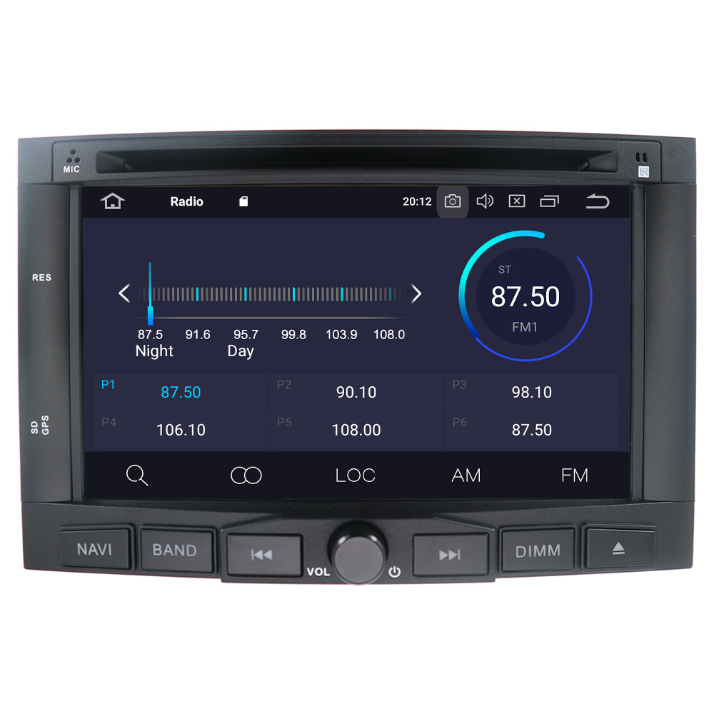 6+128GB Android 11 Carplay For PEUGEOT 3008 5008 Radio Android Multimedia Car Radio PX6 Screen GPS Navigation Audio Head Unit HD-Aotsr official website
