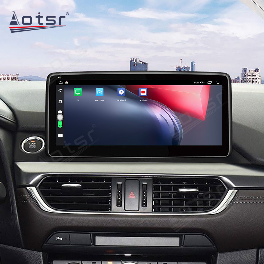 Android 10.0 multimedia player with GPS navigation stereo main unit DSP  6GB + 128GB suitable for Mazda Atez-Aotsr official website