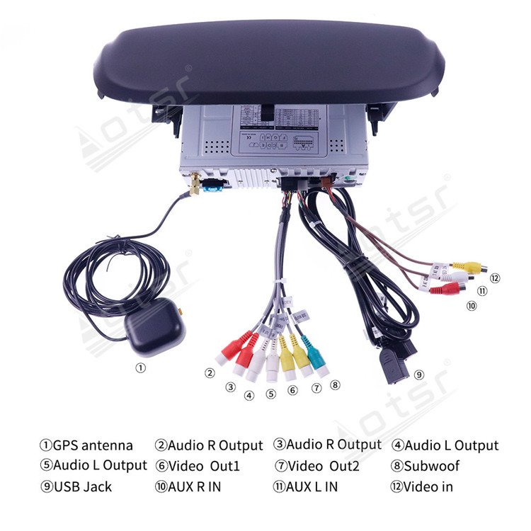 9 Inch Android 10.0 Auto Stereo For Mitsubishi Mirage 2012-2016 Audio Car Radio DVD Multimedia Player GPS Navigation Head Unit-Aotsr official website