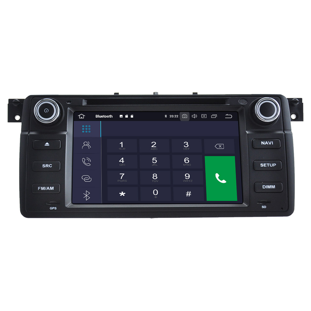 Android 11.0  Multimedia Player 128G For BMW E46 with GPS navigation suitable for BMW stereo main unit DSP Carplay -Aotsr official website