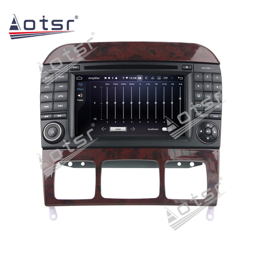 128G Carplay Multimedia Android 10 For Mercedes Benz S Class W220 1998 1999 2000 2001 2002 2003 2004 2005 GPS Receiver Head Unit-Aotsr official website