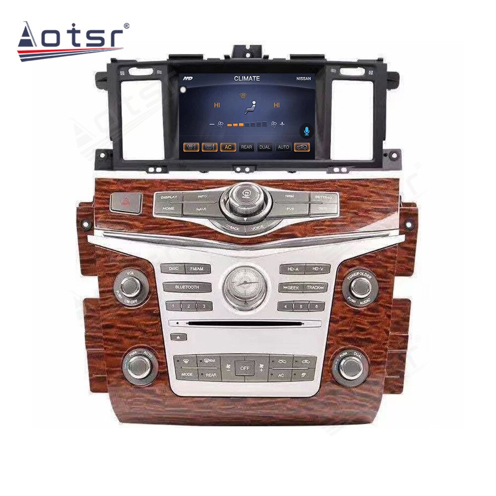 For Nissan Patrol Y62 For Armada Android 9 Car Radio Player 8 CORE GPS Navigation 4G LTE  DSP CARPLAY Multimedia Player-Aotsr official website