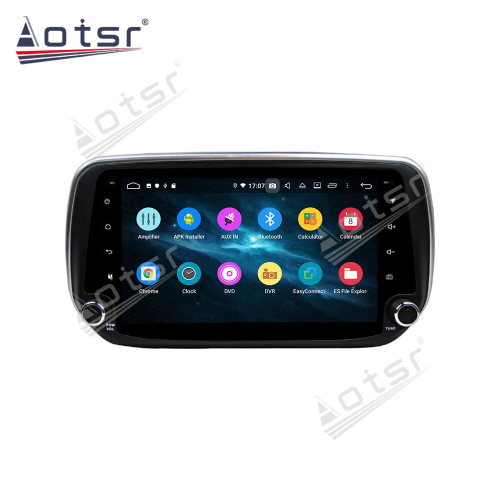 2 Din IPS Android 10 DSP Car Multimedia Player For Hyundai Santa Fe IX45/Tucson 2018- 2019 GPS Navi Audio Radio Stereo Head Unit-Aotsr official website