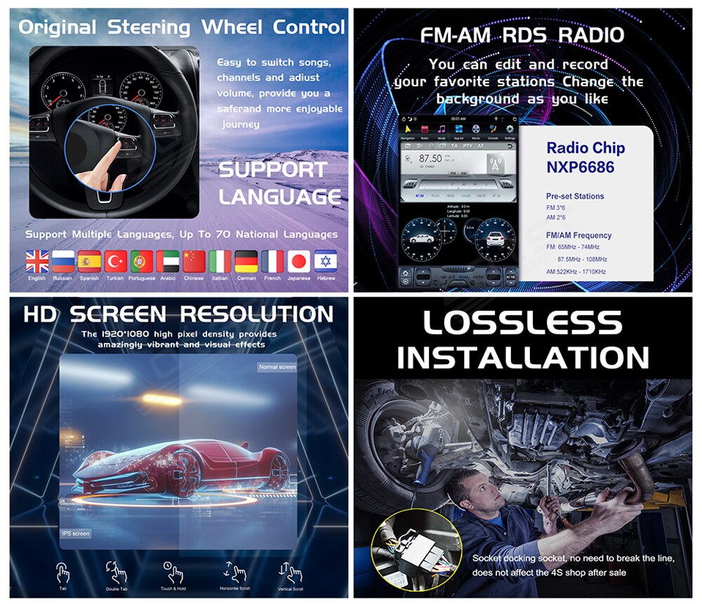 128GB ROM For Dodge RAM 1500 2014-2018 Android 9.0 Tesla Style PX6 Carplay Car GPS Navigation Multimedia Radio Player-Aotsr official website