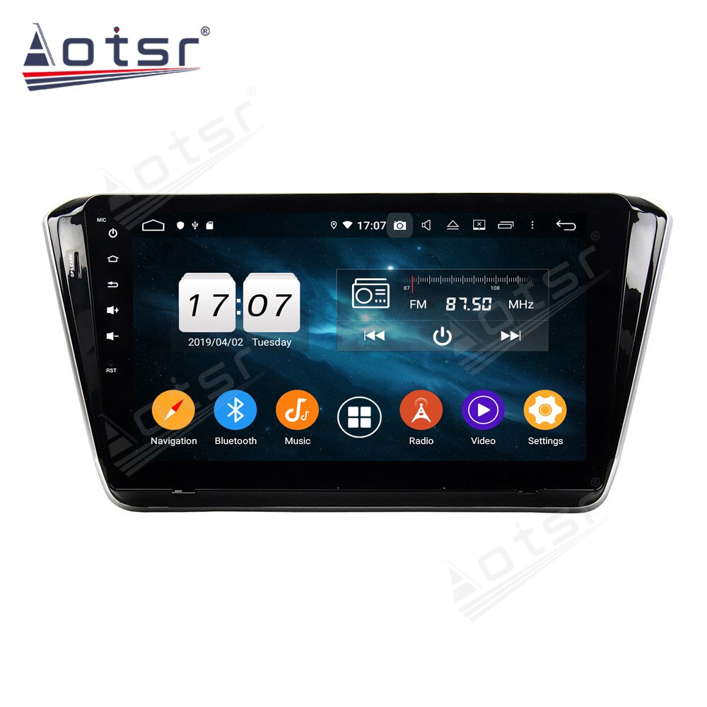 Android 10 64GB Car No DVD Player For SKODA SUPERB 2015 Car Multimedia Radio GPS Navigatioion Auto Stereo Audio Screen Head Unit-Aotsr official website