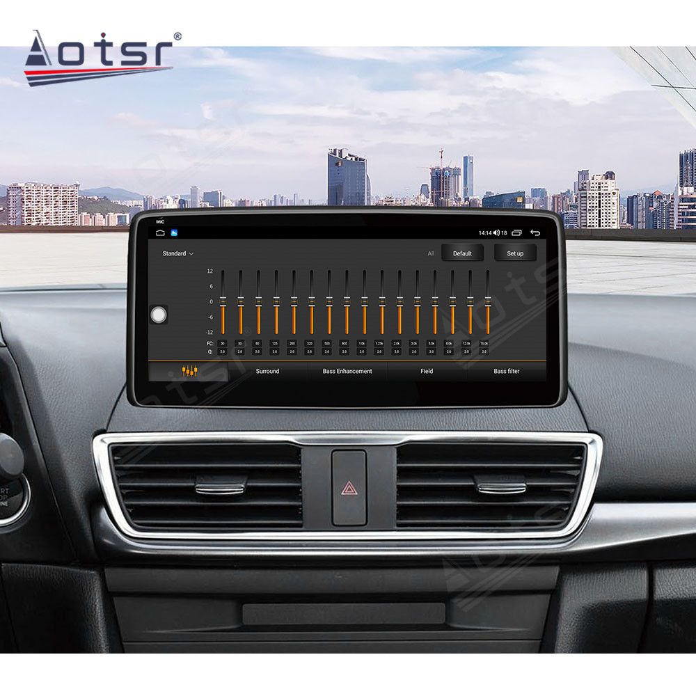 Android 10.0 multimedia player with GPS navigation stereo main unit DSP  6GB + 128GB suitable for Mazda3 anksila-Aotsr official website