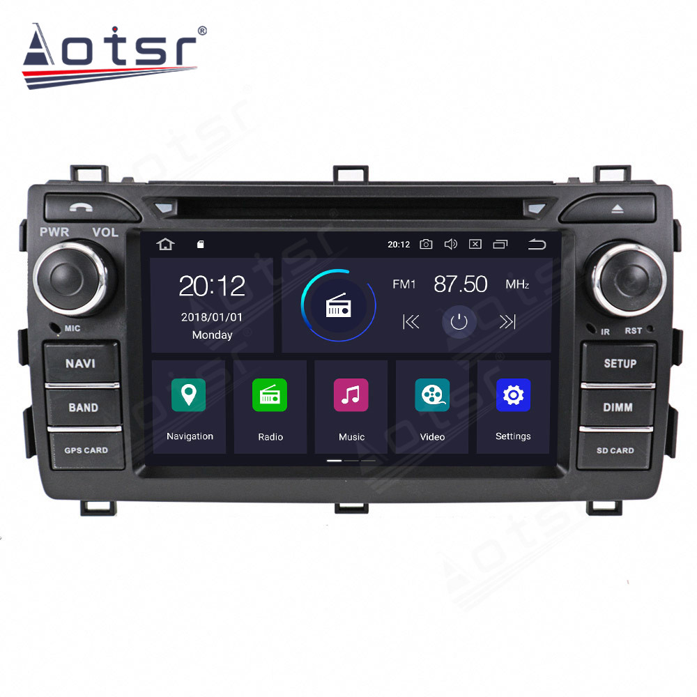 6+128GB Android Auto DSP Carplay For Toyota Auris 2013 2014 2015 Multimedia Car Radio Player GPS Navigation Stereo Head Unit -Aotsr official website