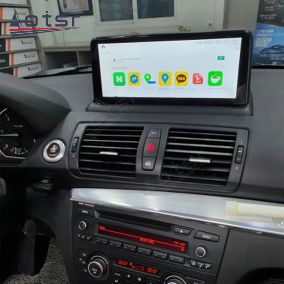 256G Carplay 5G Android 11 Player For BMW 1 Series E81 E82 E87 E88 116I 118I 120I 2006 2007 2008 2009-2012 GPS Stereo Radio Unit-Aotsr official website