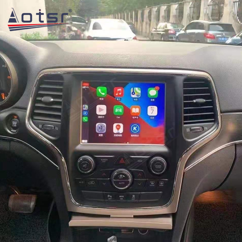Car Radio For Jeep Grand Cherokee 2014 2015 2016 - 2020 Android Multimedia DVD Video Player Car GPS Navigation Touch Screen Unit-Aotsr official website